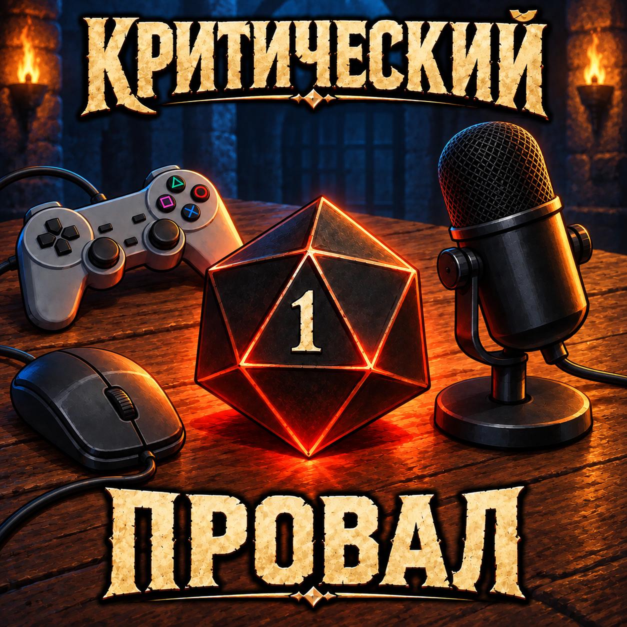 Логотип подкаста «Критический провал»
